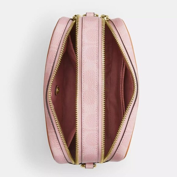 Coach Mini Carey Crossbody Bag In Signature Canvas With Charms New - Picture 3 of 8